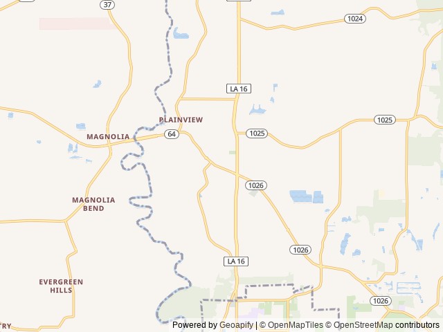 Map for 2018 Le 3251DS near Denham Springs, LA