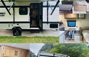 A fun RV for spending time with family and pets.