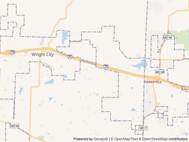 Map for 2017 Keystone RV Passport 2810BH Grand Touring near Wright City, MO