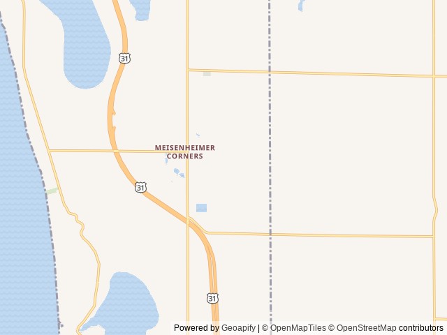 Map for 2021 Coachmen RV Apex Nano 208BHS near Ludington, WI