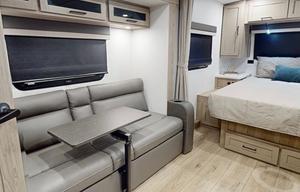 Big Al and Yolie’s Comfy and New Travel Trailer
