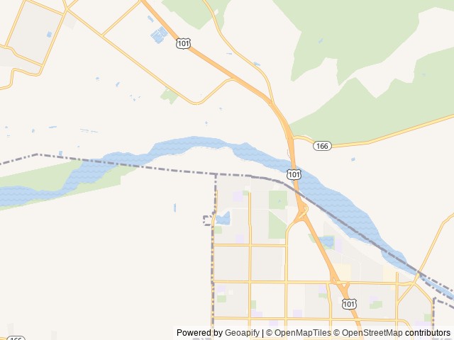 Map for 2021 Stealth Trailers Foreat River 31 ft near Santa Maria, CA