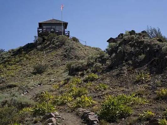 001, Loop: AREA HAGER MOUNTAIN LOOKOUT