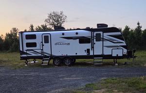 Chasing Sunsets with the Family size camper