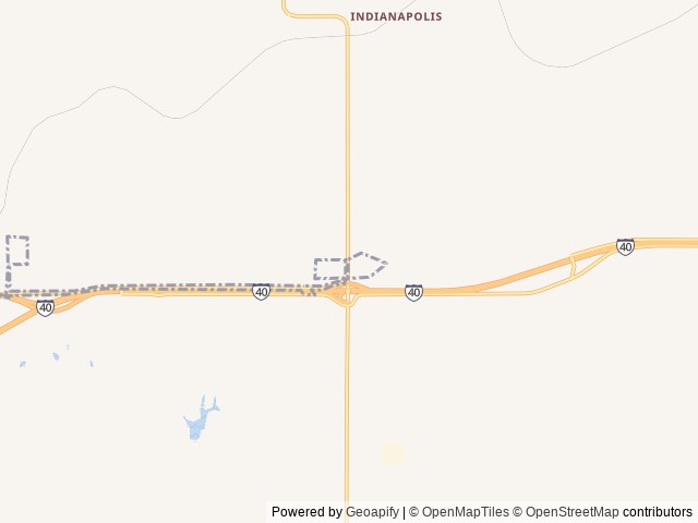 Map of Love's RV Hookup-Clinton OK 248 location at Clinton, OK, United States