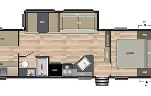 2020 Keystone Bunkhouse RV/ The Windjammer