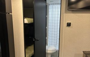 Cute little Murphy bed and bunk house
