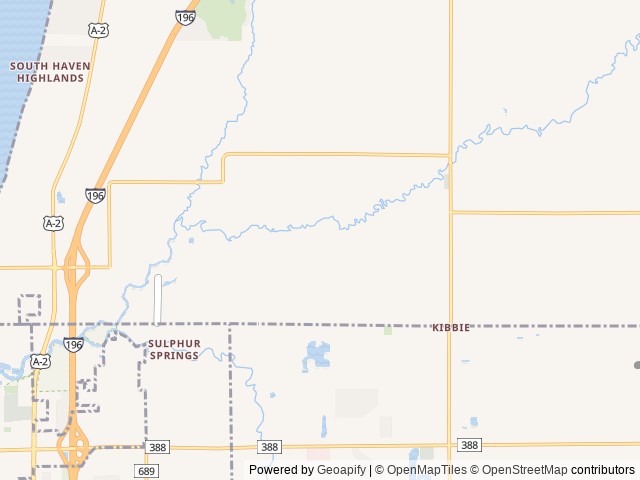 Map of The Fields of Michigan location at South Haven, MI, United States
