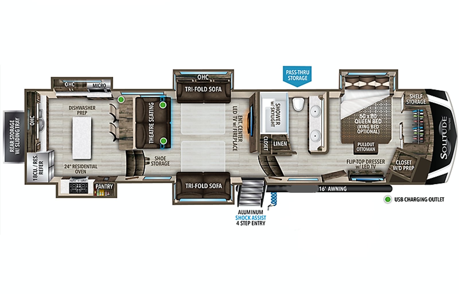 2022 Grand Design Solitude 390RK