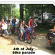 Photo of a live band on an outdoor stage set in a wooded campground area — represents entertainment/activities available on property; shown on the Activities page.