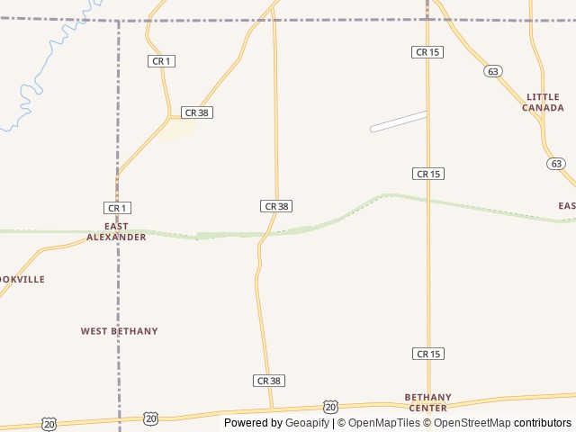 Map of LEI-TI RECREATIONAL RESORT location at Batavia, NY, United States
