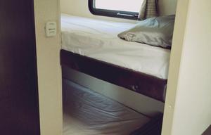 Meet Judy, retro themed camper w/ bunks to sleep 5