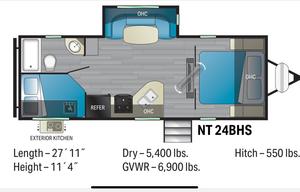 Bunkhouse Travel Trailer