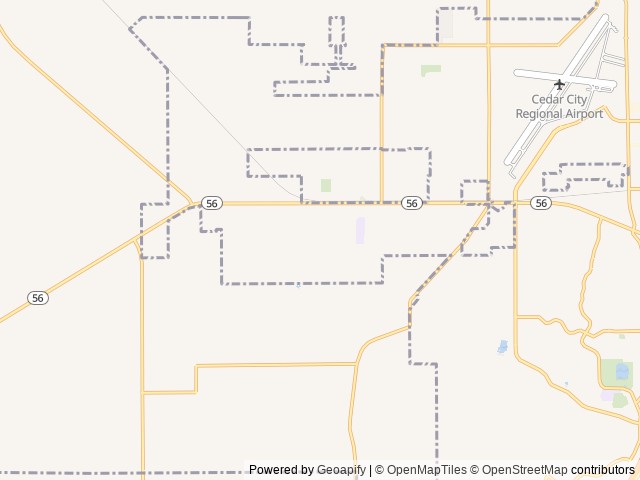 Map for 2018 Eclipse Iconic Pro Lite 2314SF near Cedar City, UT