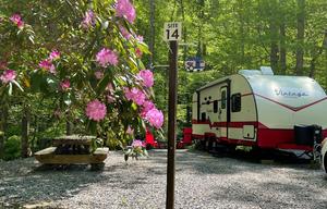 Step back in time in this charming vintage camper!
