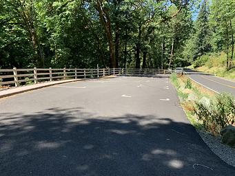 Elk Bend parking area