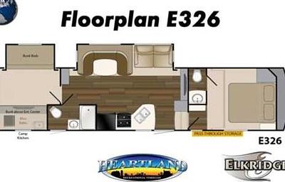 2016 Heartland ElkRidge E326