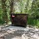 Big Game Campground trash dumpster