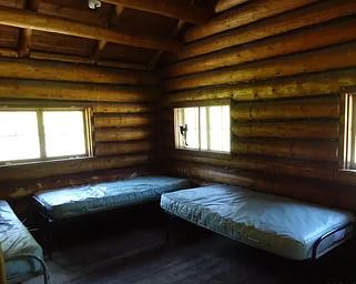 Fourmile cabin twin beds