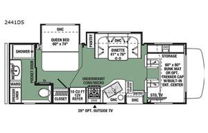 2020 Forest River RV Forester Dual Slideout 27'