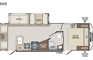 2020 Keystone RV Bullet 269RLSWE