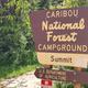 The sign for Malad Summit Campground