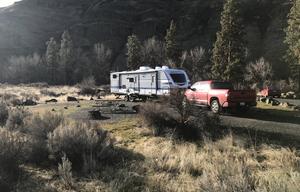 31 foot bunkhouse with remote office