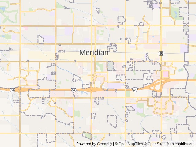 Map for Go Play Family Camper near Meridian, ID