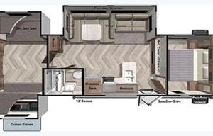 Forest River Salem Bunkhouse Travel Trailer