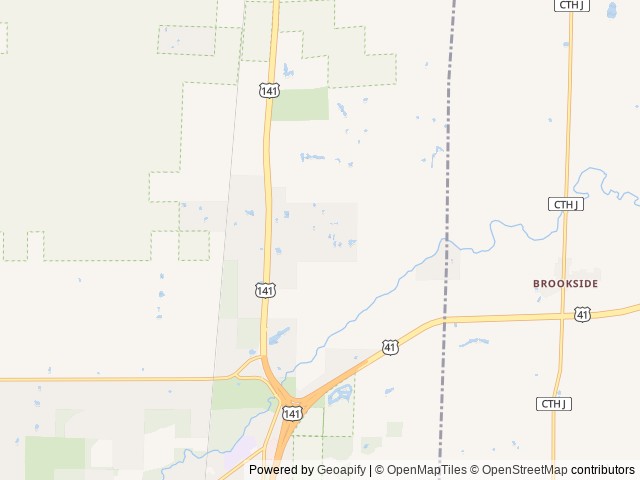 Map for Glamper near Abrams, WI