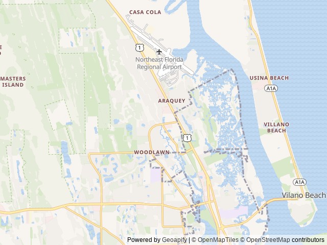 Map for Why stay in a hotel when you can stay in this near St. Augustine, FL