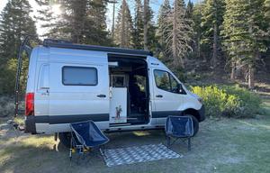 California Cruising in this Brand New 2022 Mercedes Sprinter Van.