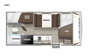 2021 Prime Time RV Avenger LT 16BH