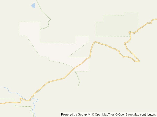 Map of South Steens Campground location at Hines, OR, United States