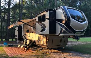 Large Front Living Family Camper