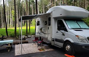 Live your RV dreams!  Glamping with this diesel!