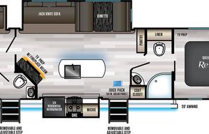 2020 Forest River RV Cherokee Alpha Wolf 29QB-L RV rental photo 5