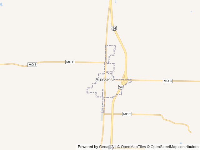 Map for Camp Reeves | Hail Mary | Delivery Preferred near Auxvasse, MO