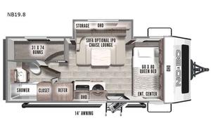2021 Forest River RV No Boundaries NB19.8