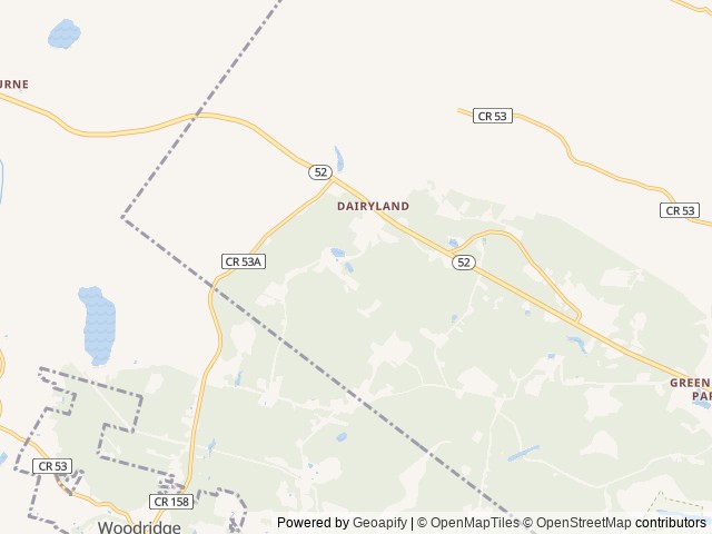Map of Sun Retreats at Birchwood Acres location at Greenfield Park, NY, United States
