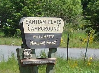 Santiam Flats Campground