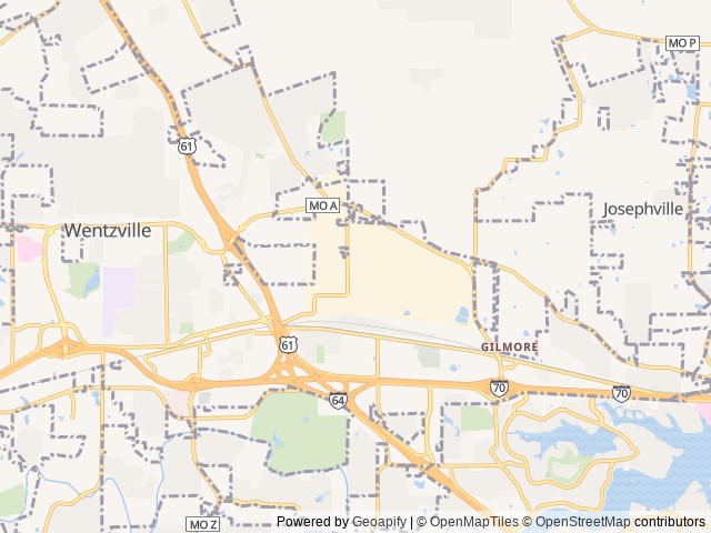 Map for Winnebago Vista - Fully Stocked and clean! near Wentzville, MO