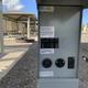 Electrical pedestal with 50amp, 30amp, and 120v hookups. Located at each campsite.