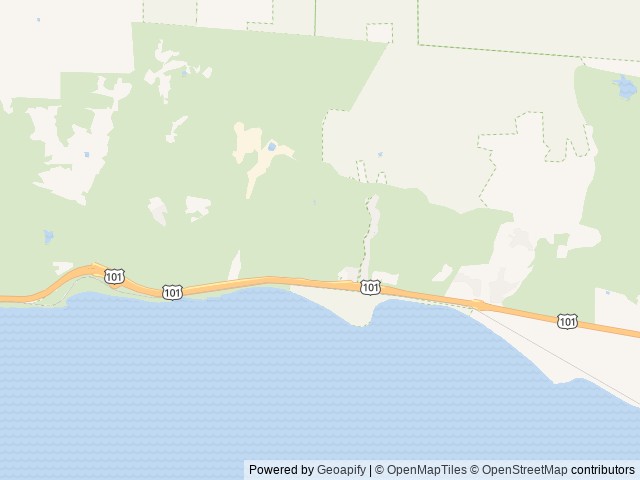 Map of Sun Outdoors Santa Barbara location at Goleta, CA, United States