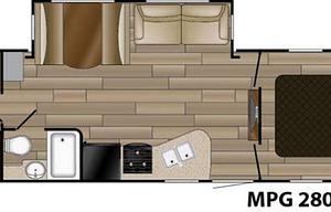 2016 Cruiser RV Mpg 2800qb