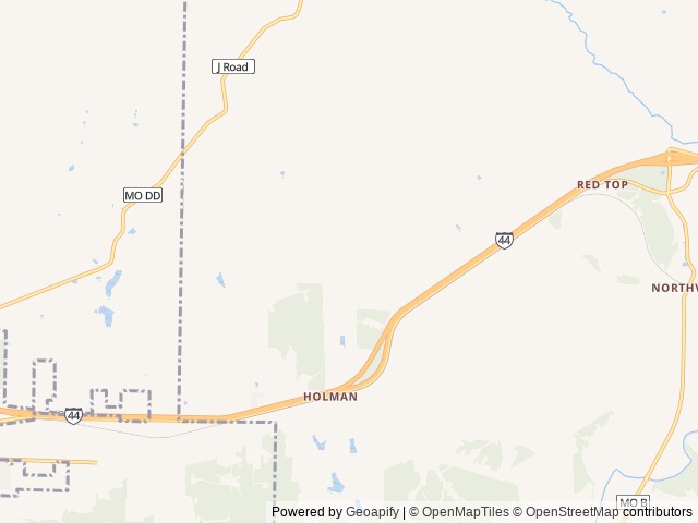 Map for 2022 Gulf Stream RV enlighten 25BH near Strafford, MO