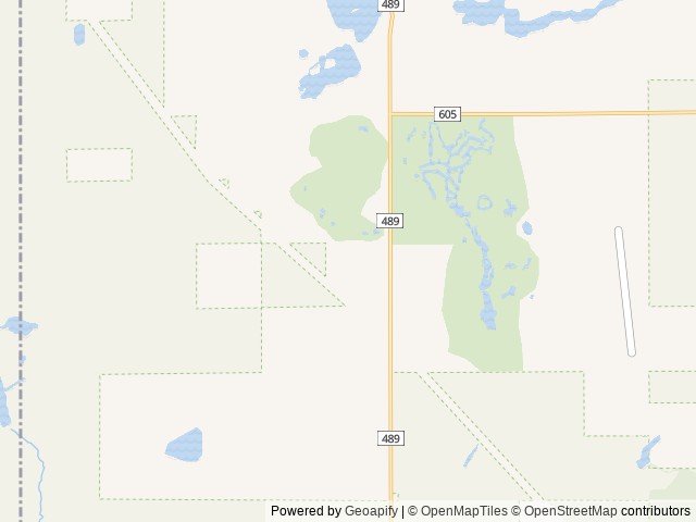 Map of Black Dog Basecamp (aka Lewiston Shady Acres) location at Lewiston, MI, United States