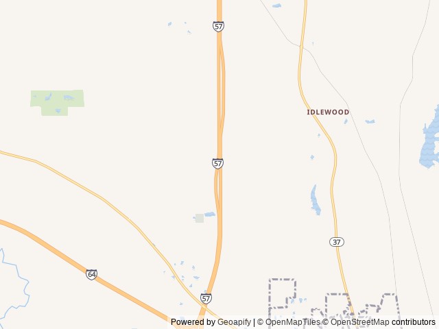 Map for Modern Bunk House, Kid/Pet Approved near Mount Vernon, MO