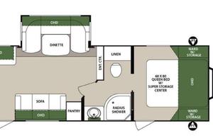2016 Forrest River Surveyor 251RKS