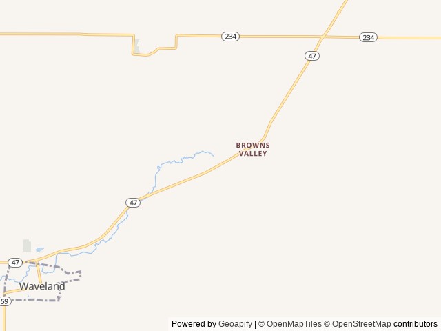 Map for The Sasquatch by Olinger Properties near Crawfordsville, IN
